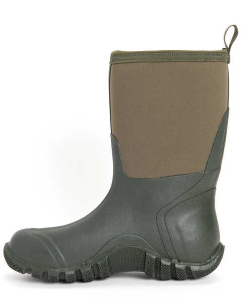 Image #3 - Muck Boots Men's Edgewater Classic Rubber Boots - Round Toe, Green, hi-res