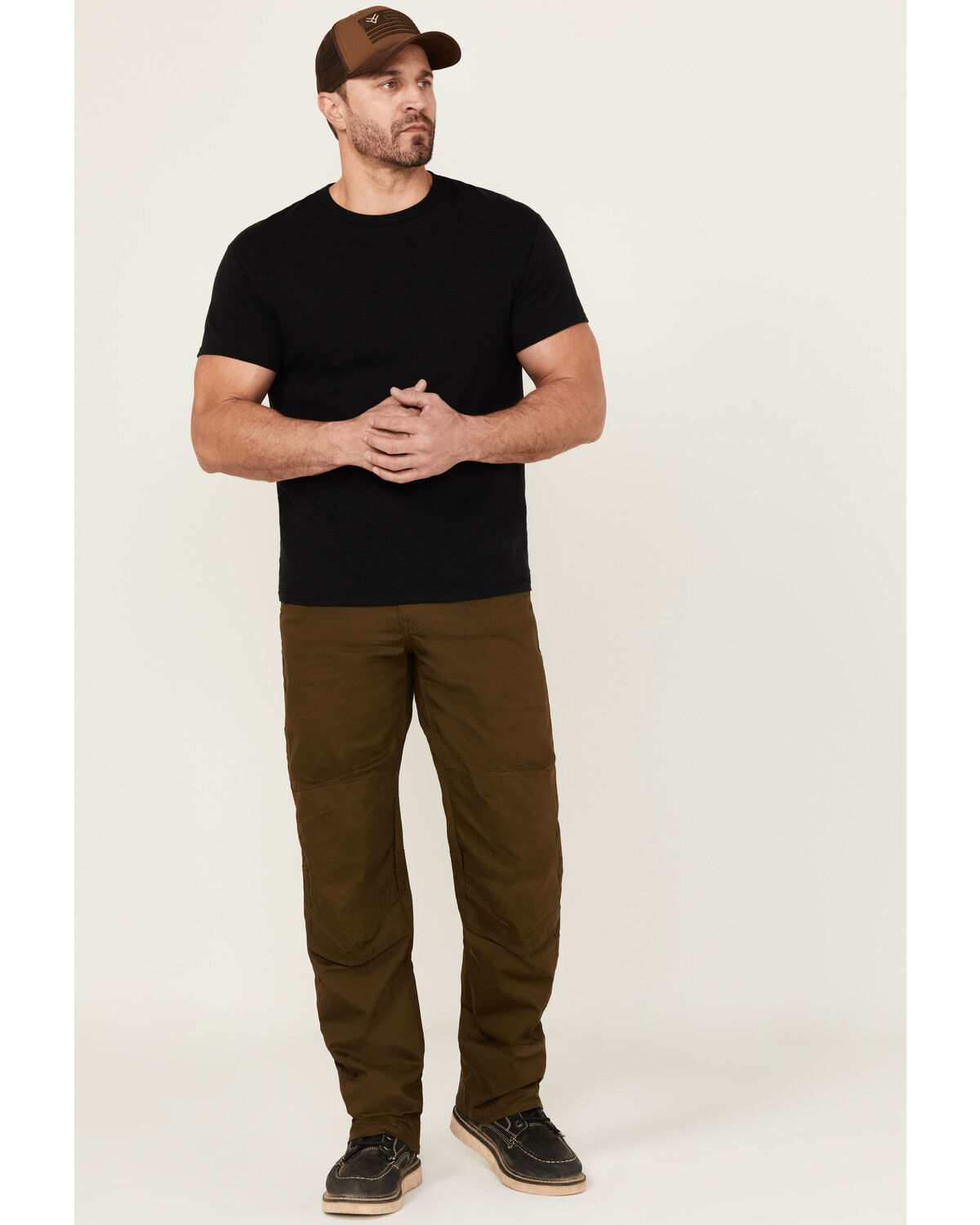 Image #1 - Hawx Men's Extreme Double Front Ripstop Work Pants, Olive, hi-res