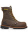 Image #2 - Thorogood Men's 8" Crazy Horse Waterproof Work Boots - Composite Toe, Brown, hi-res