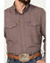 Image #2 - Wrangler Men's Solid Long Sleeve Performance Snap Western Shirt, , hi-res