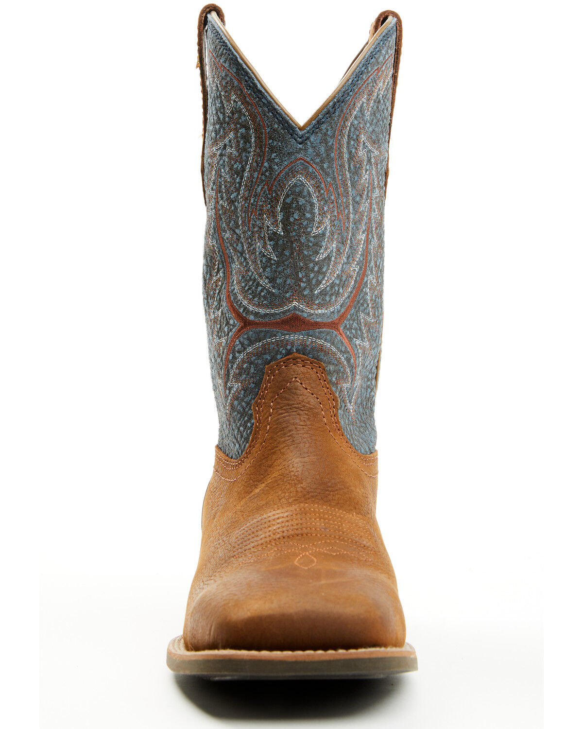 Image #4 - Cody James Men's Force Western Boots - Broad Square Toe, Blue, hi-res
