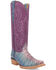 Image #1 - Dingo Women's Caterina Western Boots - Snip Toe, Purple, hi-res