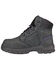 Image #3 - Hoss Women's 6" Waterproof Metguard Work Boots - Composite Toe, Black, hi-res