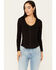 Image #1 - Idyllwind Women's Thelma Long Sleeve Honky Tonk Top, Black, hi-res