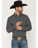 Image #1 - Ariat Men's Team Dariel Medallion Print Long Sleeve Button-Down Western Shirt, Black, hi-res