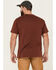 Image #4 - Brothers and Sons Men's Basic Short Sleeve Pocket T-Shirt, Red, hi-res
