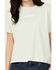 Image #3 - Dickies Women's Logo Short Sleeve Graphic Tee, Light Blue, hi-res