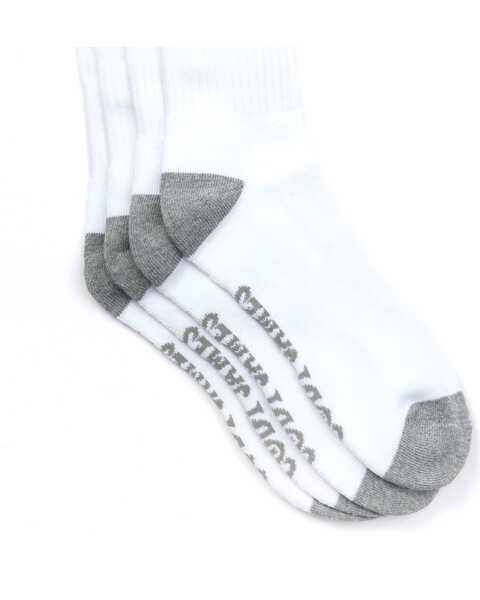 Image #1 - Cody James Men's White Crew Socks With Moisture Management, White, hi-res