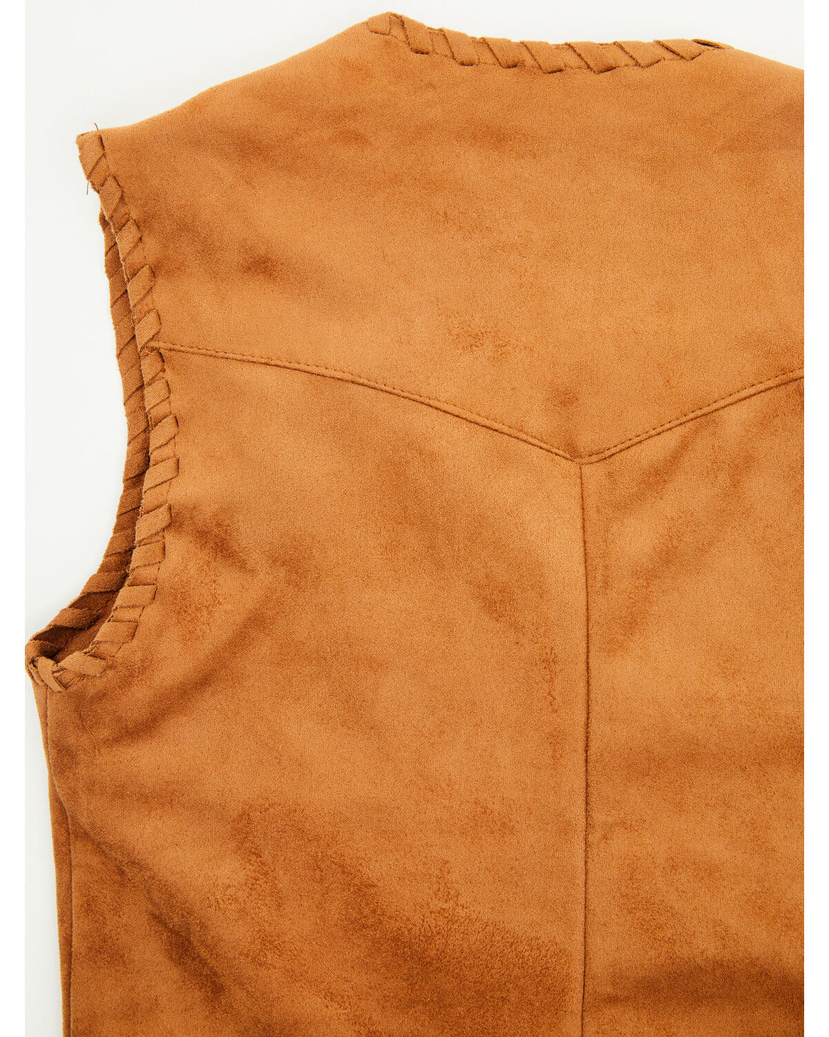 Image #4 - Fornia Toddler Girls' Studded Floral Vest, Camel, hi-res