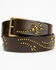 Image #1 - Bed Stu Women's Hudson Brown Leather Belt, Brown, hi-res