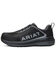 Image #2 - Ariat Women's Outpace Lace-Up Safety Work Sneaker - Composite Toe, Black, hi-res