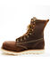 Image #3 - Thorogood Men's 8" American Heritage MAXWear Wedge&trade; Moc Work Boots - Steel Toe, Brown, hi-res