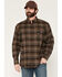 Image #1 - Ariat Men's Rebar Flannel Durastretch Long Sleeve Button-Down Stretch Work Shirt, Green, hi-res