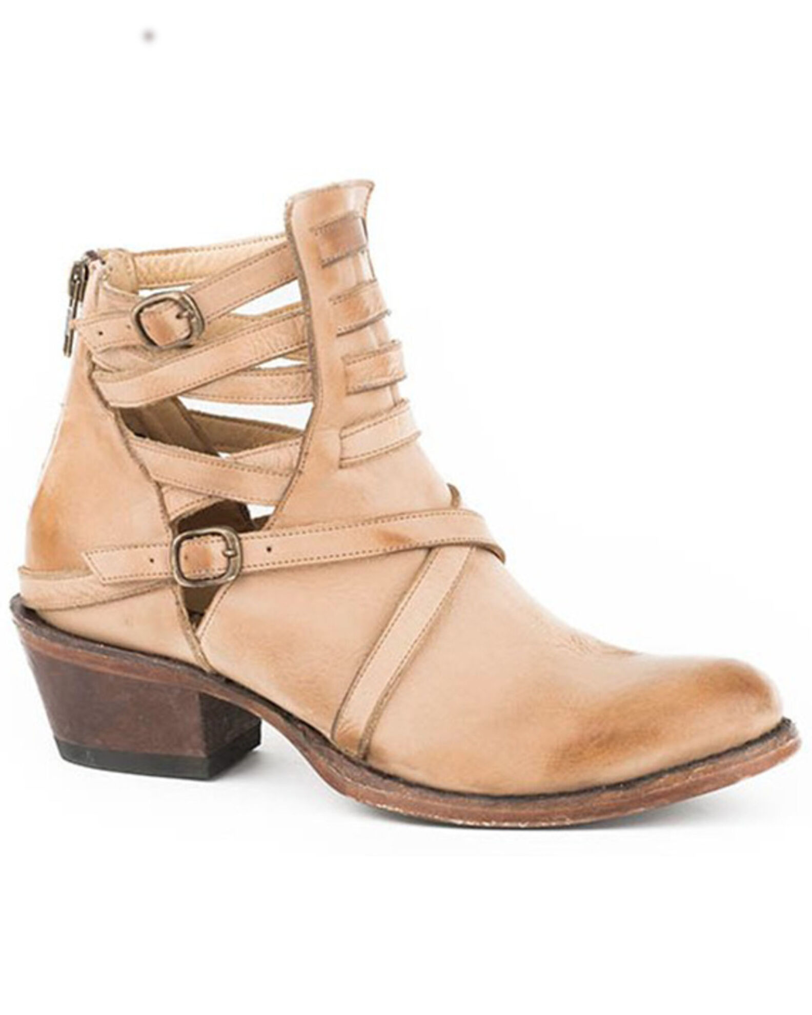 Stetson Women s Mercy Western Booties Round Toe Country Outfitter