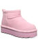 Image #1 - Bearpaw Girls' Retro Shorty Casual Boots, Pink, hi-res
