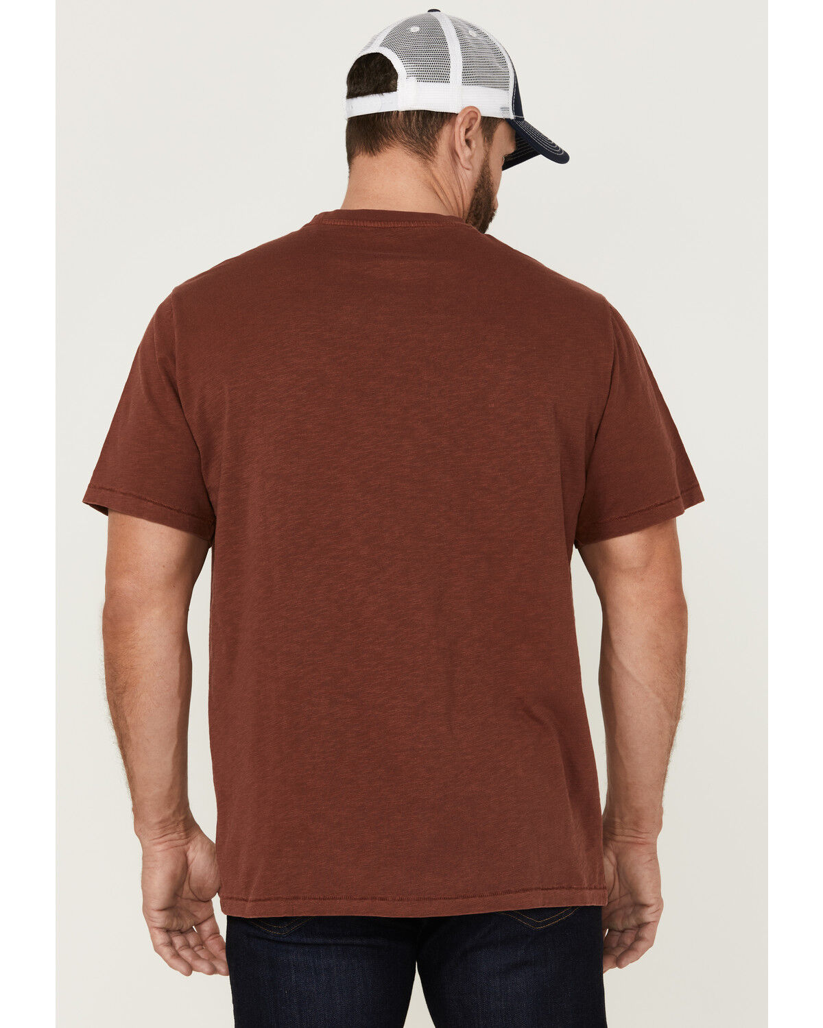 Image #4 - Brothers and Sons Men's Badlands Treeline Graphic T-Shirt, Red, hi-res