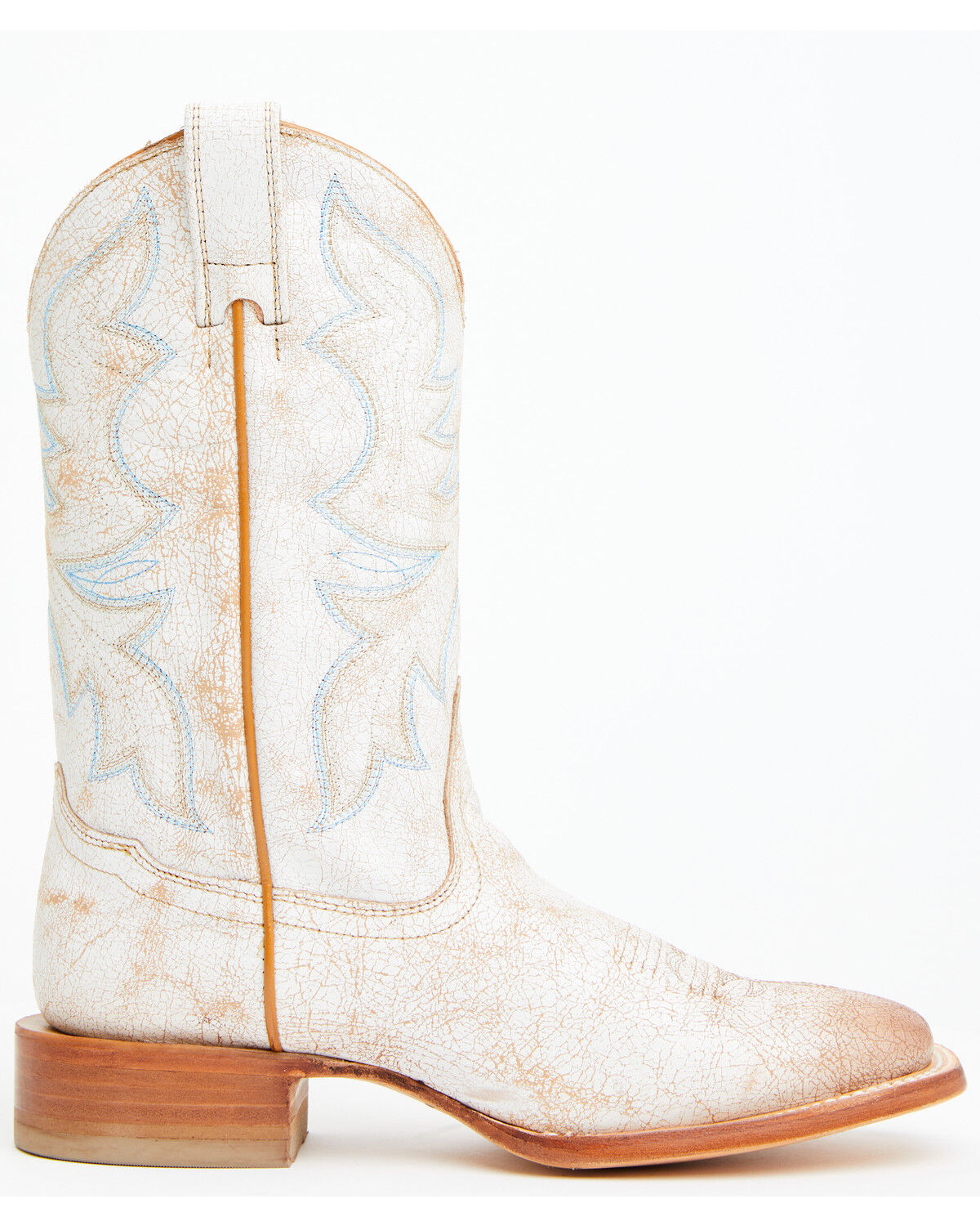 Image #2 - Shyanne Women's Sahara Western Boots - Broad Square Toe, Ivory, hi-res