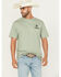 Image #2 - Buckwear Men's Good Boy Shed Fetch Short Sleeve Graphic T-Shirt, Sage, hi-res