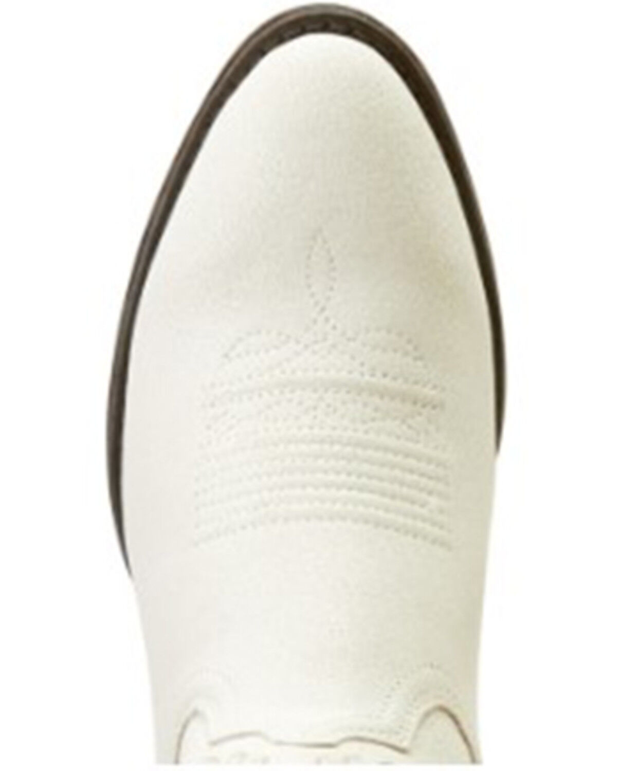 Image #4 - Ariat Women's Heritage StretchFit Western Boots - Round Toe, White, hi-res