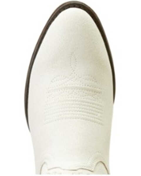Image #4 - Ariat Women's Heritage StretchFit Western Boots - Medium Toe , White, hi-res