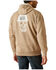 Image #1 - Ariat Men's Rebar Roughneck® Pullover Hooded Sweatshirt, Beige, hi-res