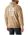 Image #1 - Ariat Men's Rebar Roughneck® Pullover Hooded Sweatshirt , Beige, hi-res
