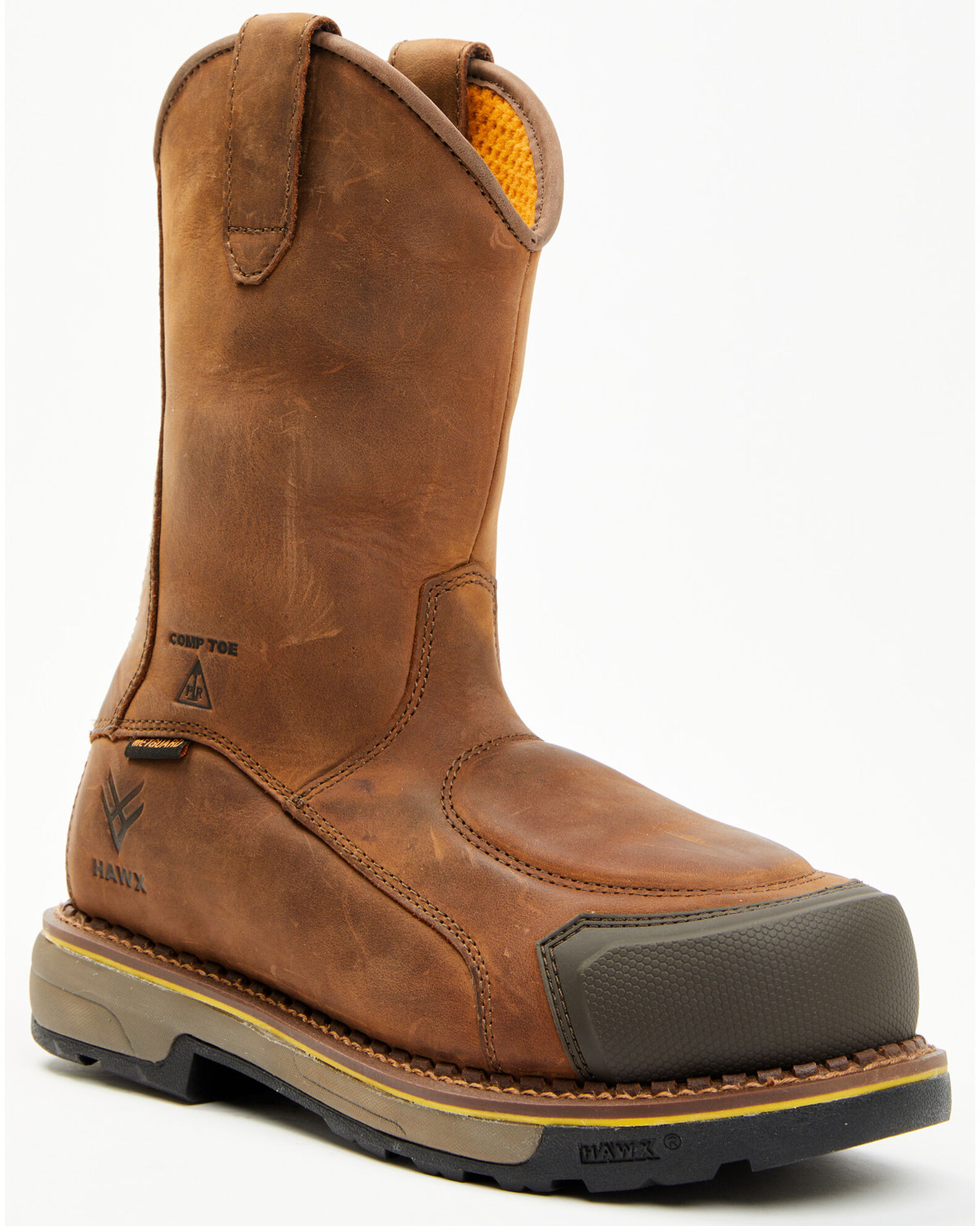 Hawx Men s 10 Internal Met Guard Pull On Work Boots Composite Toe Country Outfitter