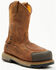 Image #1 - Hawx Men's 10" Internal Met Guard Pull-On Work Boots - Composite Toe, Dark Brown, hi-res