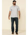 Carhartt Men's Contractors Pocket Short Sleeve Work Polo Shirt, Hthr Grey, hi-res