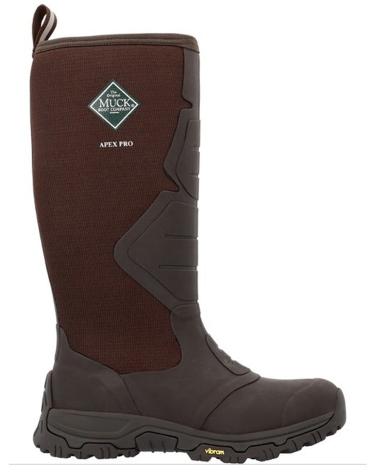 Image #2 - Muck Boots Men's Apex Pro 16" Insulated Western Work Boots - Round Toe, Brown, hi-res