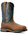 Image #1 - Ariat Men's WorkHog® CSA Waterproof Wellington Work Boots - Composite Toe, Brown, hi-res