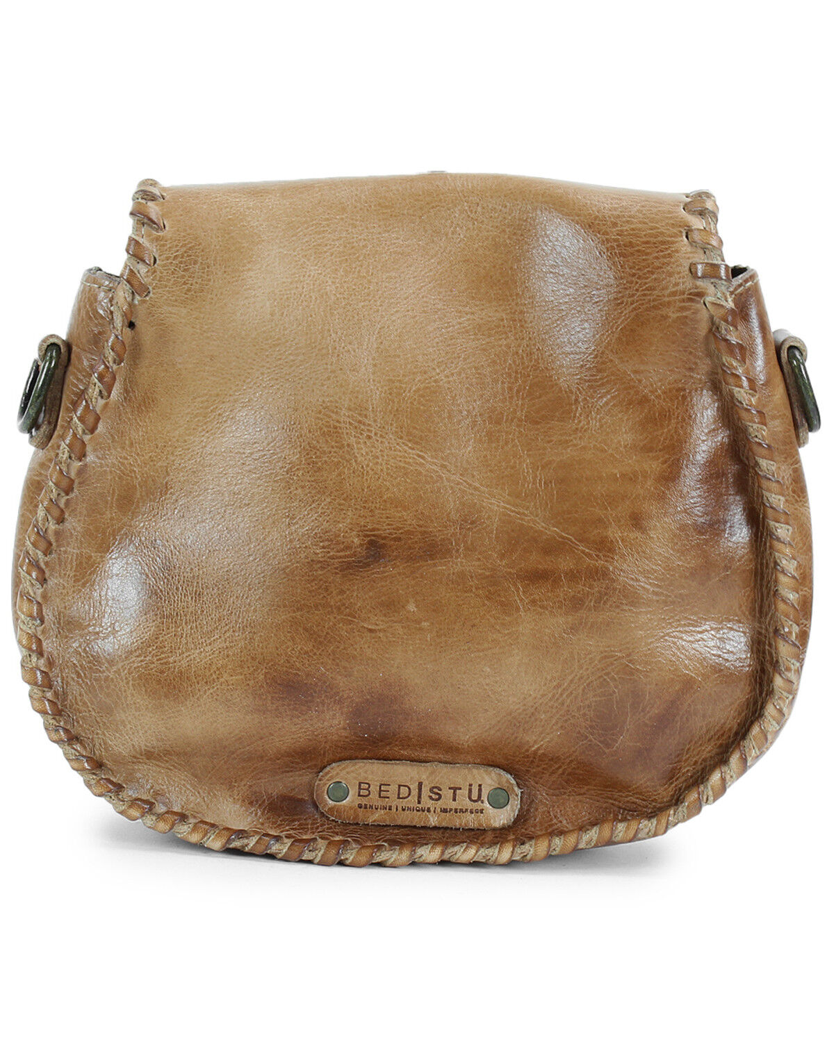Image #3 - Bed Stu Women's Half Moon Crossbody Bag, Distressed Brown, hi-res