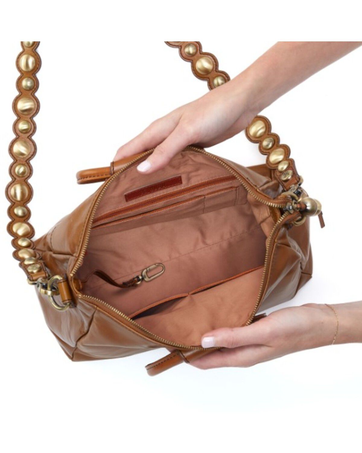 Image #2 - Hobo Women's Sheila Medium Satchel, Beige, hi-res