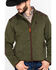 Outback Trading Co. Men's Garner Reinforced Zip-Up Jacket , Olive, hi-res