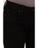 Image #4 - Miss Me Women's Wing Embroidered Mid Rise Bootcut Stretch Denim Jeans, Black, hi-res