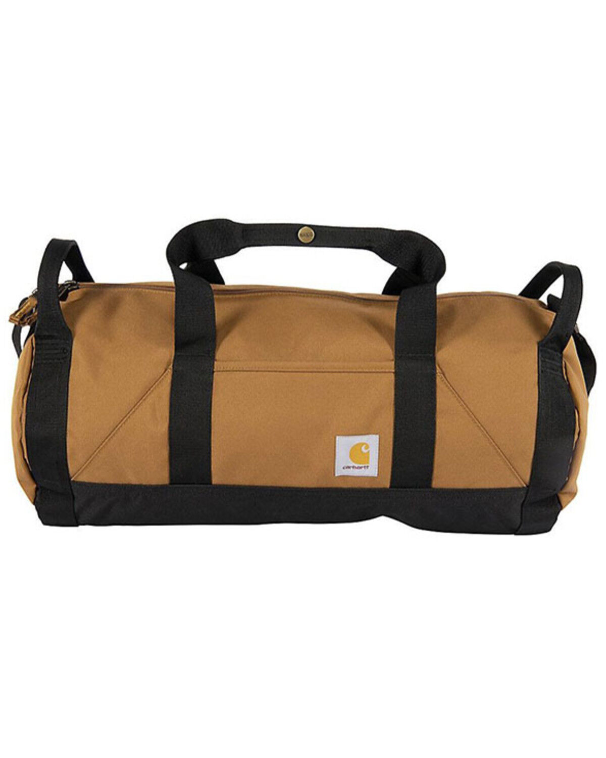 Image #1 - Carhartt 25L Classic Round Duffel Bag, Black, hi-res