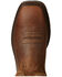 Image #4 - Ariat Men's Groundbreaker Western Work Boots - Soft Toe, Brown, hi-res