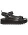 Image #2 - Bearpaw Women's Hydra Sandals, Black, hi-res