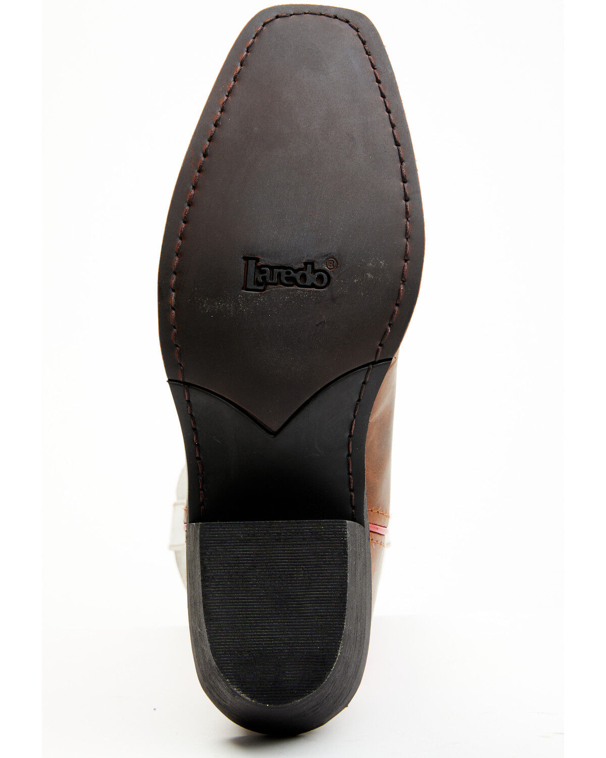 Image #7 - Laredo Women's Feather Love Western Boots - Square Toe, White, hi-res