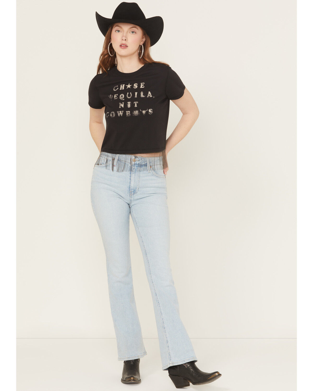 Image #1 - Idyllwind Women's Melbourne Light Wash Legend High Rise Bootcut Super Stretch Denim Jeans, Light Wash, hi-res