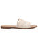 Image #2 - Dingo Women's Metallic Hairon Moo Moo Sandals, Silver, hi-res