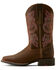 Image #2 - Ariat Women's Round Up StretchFit Western Boots - Broad Square Toe, Brown, hi-res