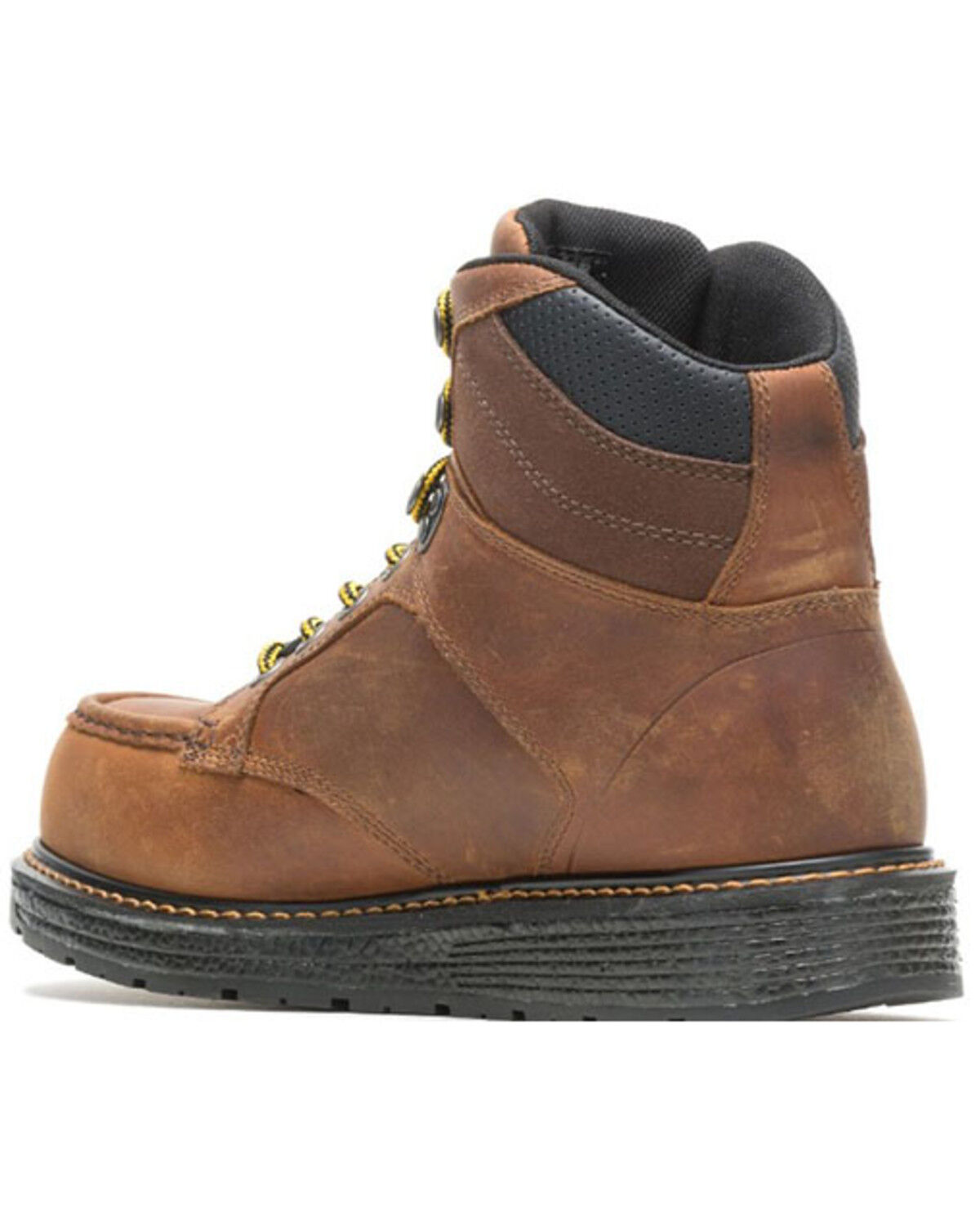 Image #3 - Wolverine Men's Brown Hellcat Ultraspring Work Boots - Soft Toe, Brown, hi-res