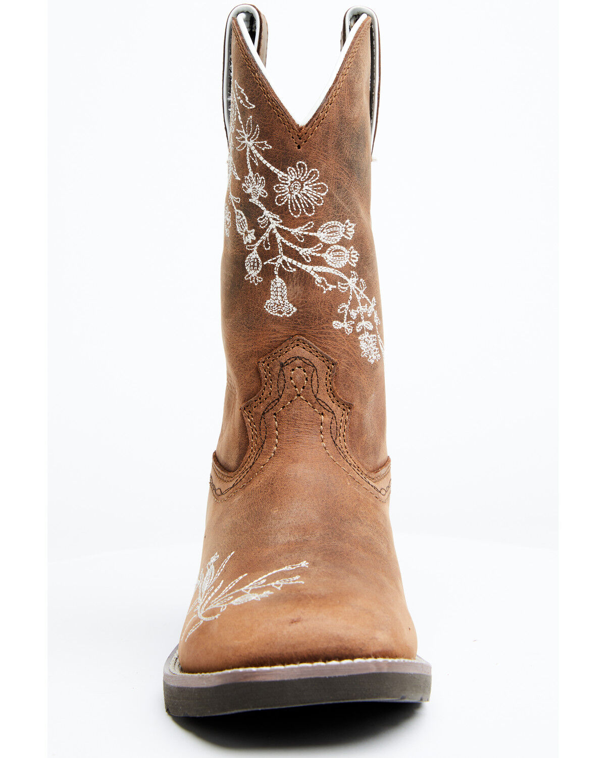 Image #4 - Shyanne Women's Xero Gravity Ilaria Western Performance Boots - Broad Square Toe, Brown, hi-res