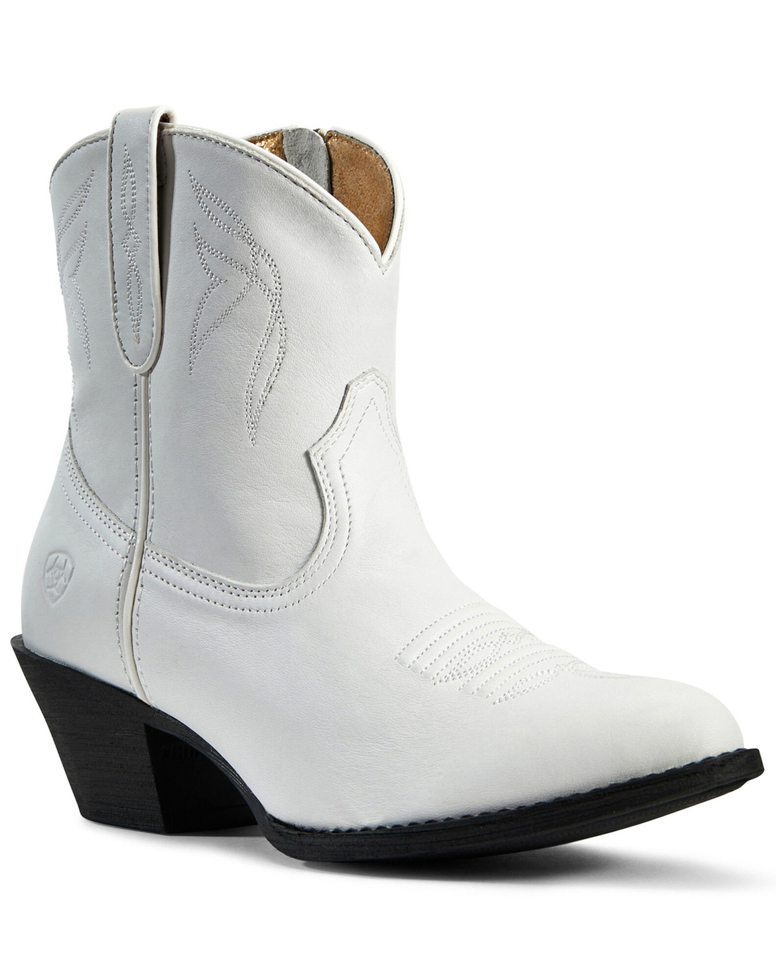 Ariat Women s Darlin Zipper Booties Round Toe Country Outfitter