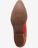 Image #7 - Dingo Women's Laurel Western Booties - Snip Toe, Red, hi-res
