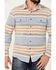 Image #3 - Pendleton Men's Beach Shack Plaid Print Long Sleeve Button-Down Western Shirt, Indigo, hi-res