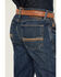 Image #4 - Ariat Men's Boot Barn Exclusive M4 Newton Phillip Medium Wash Relaxed Straight Stretch Denim Jeans - Big, Medium Wash, hi-res