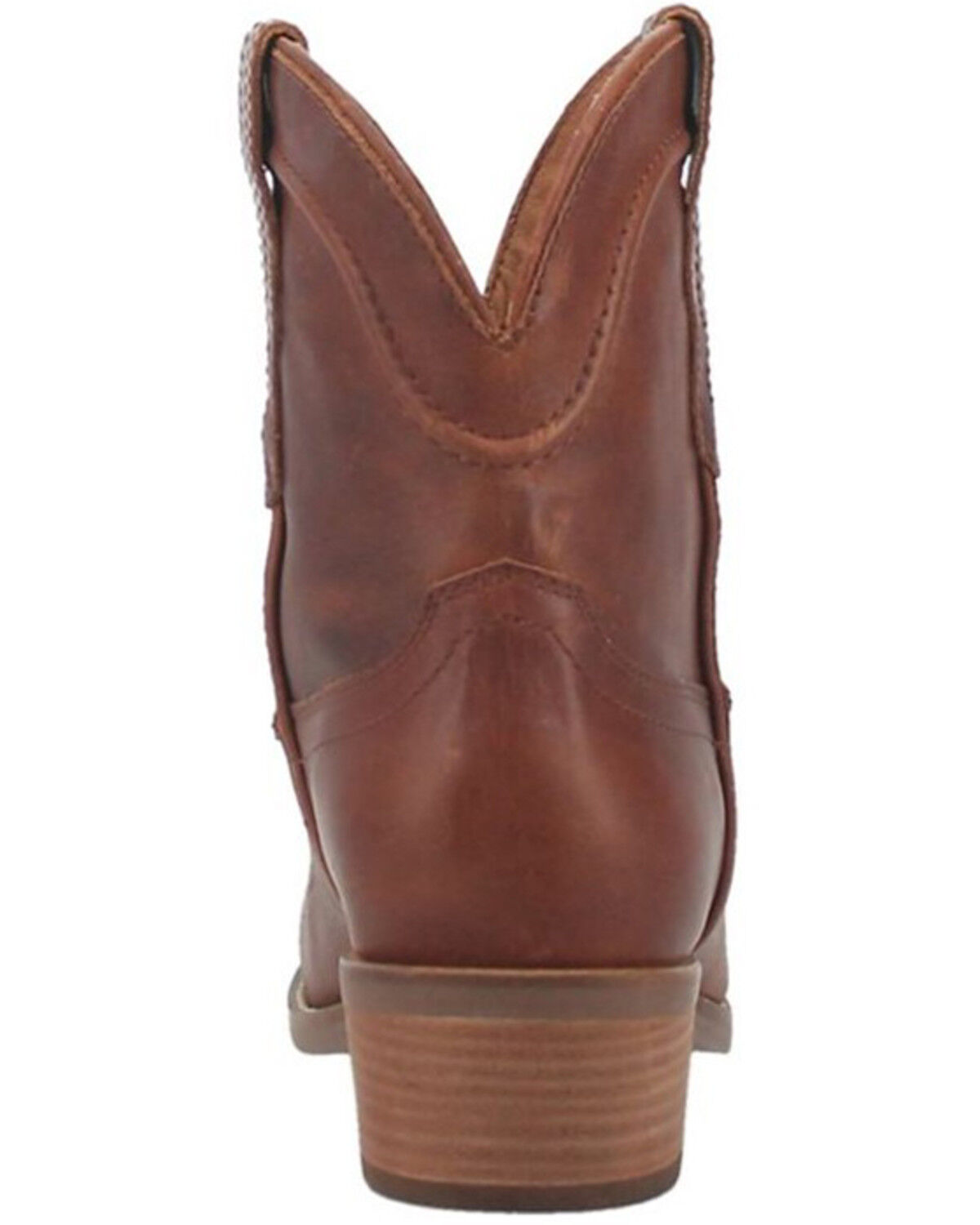 Image #5 - Dingo Women's Seguaro Western Booties - Round Toe, Brown, hi-res