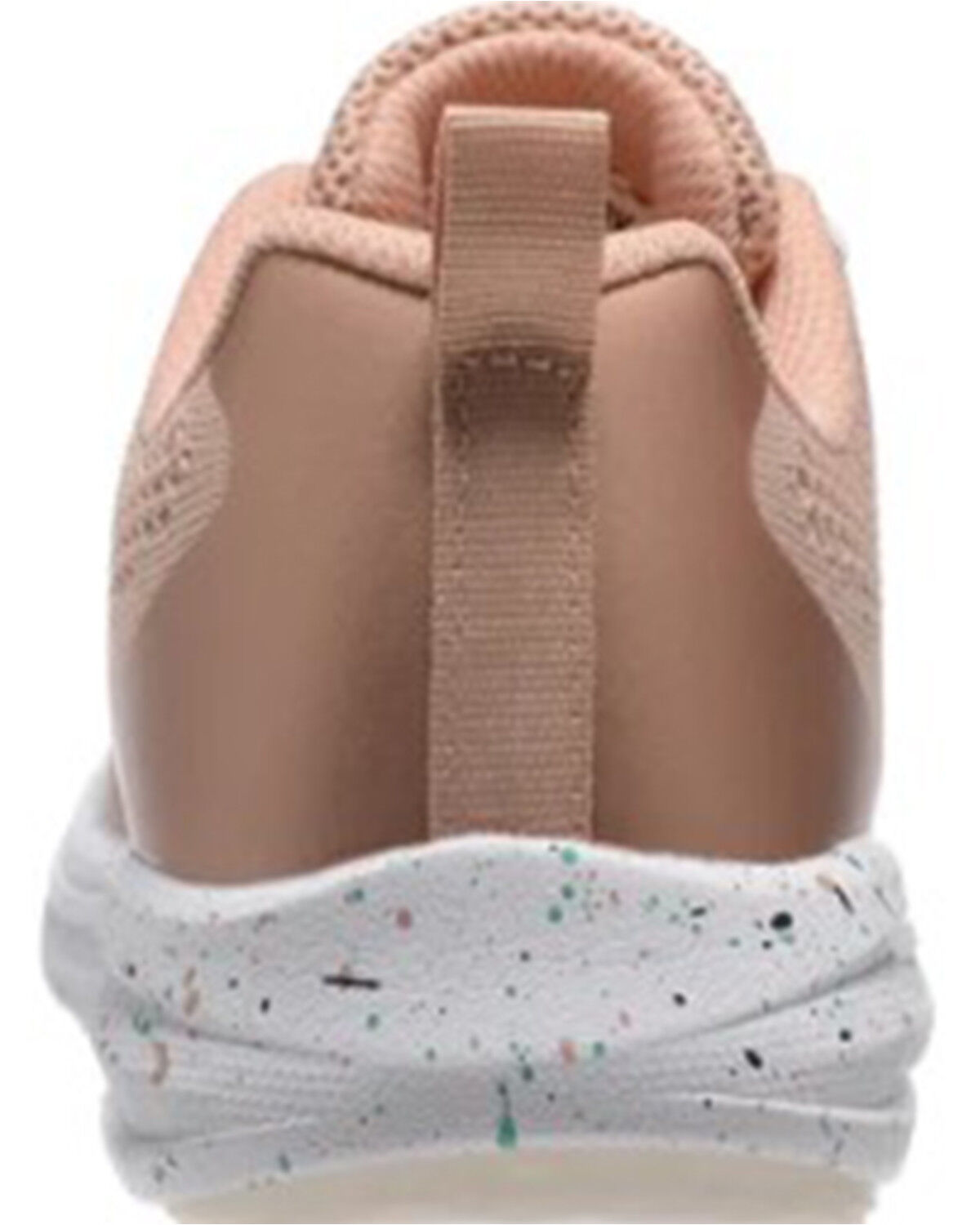 Image #4 - AdTec Women's Light Weight Work Shoes - Round Toe, Pink, hi-res